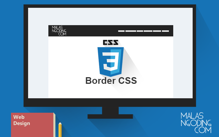 Belajar CSS Mengubah border dengan CSS