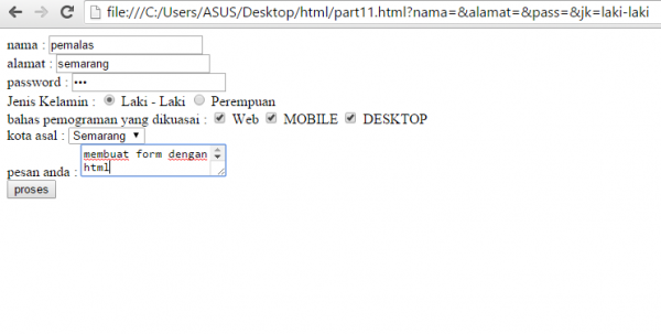 Belajar Html Part 11 Membuat Form Pada Html Malas Ngoding 7375