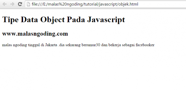 Tutorial Lengkap Belajar Javascript Mengenal Tipe Dat 0988