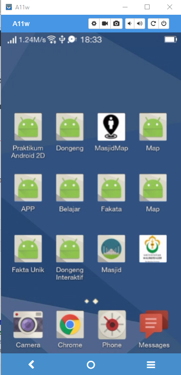 Menjalankan Aplikasi Di Device Android