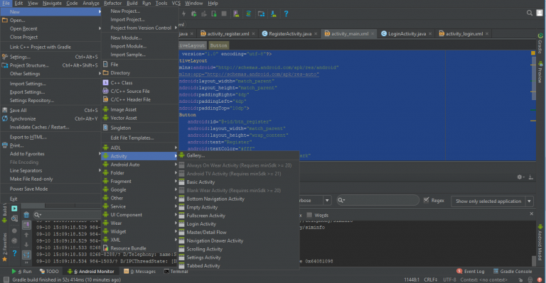 intent android studio example